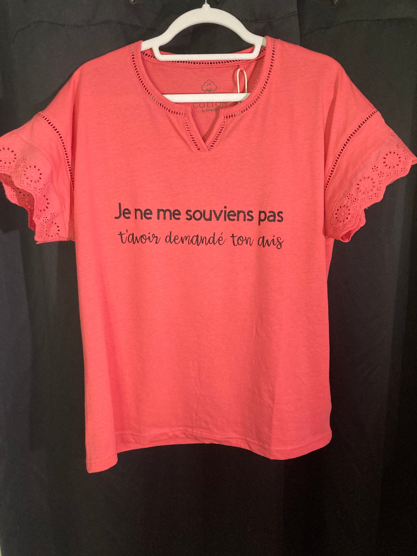 T-shirt manches courtes COTON BIO